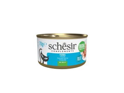 schesir jelly cat tuniak s ryzou 70g