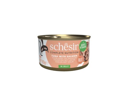 schesir jelly cat tuniak s lososom 85g