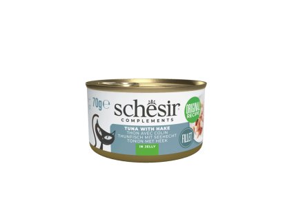 schesir jelly cat tuniak s morskou stukou 70g