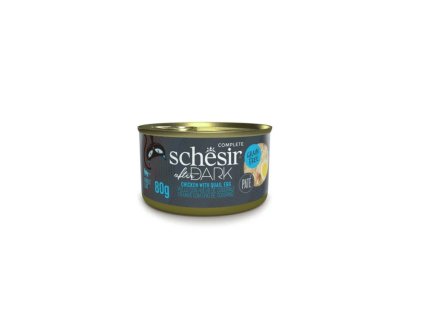 schesir cat after dark pate pasteta z kuracich filet s prepelicim vajcom 80g