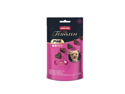 animonda vom feinsten mini bites hovaedzie a salvia 50g