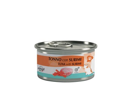 chef cat adult sterilized tuniak filety a surimi 80g