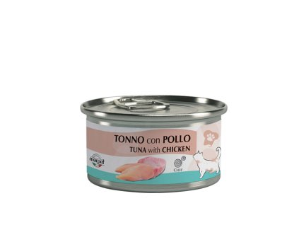 chef cat adult sterilized tuniak a kuracie filety 80g