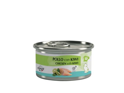 chef cat adult sterilized kuracie filety a kiwi 80g