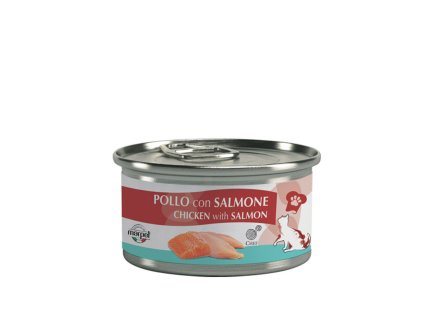 chef cat adult sterilized kuracie filety a losos 80g