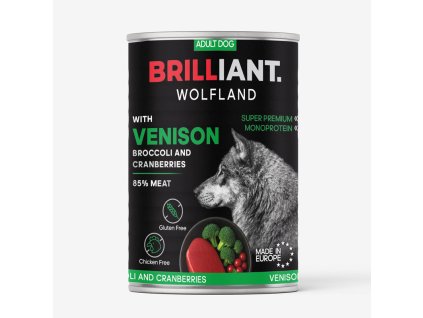 brilliant wolfland beef with quinoa and pumpkin 400g