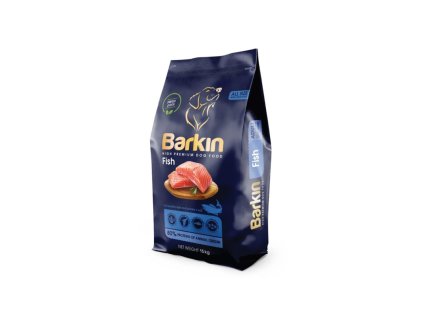 barkin high premium adult sensitive fish jadranske druhy ryb 15kg