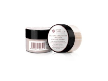 k6780fdd490f9e arganovy cukrovy scrub s kaolinom pomaranc so skoricou zahir 25ml