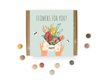 i662abcee2a9d2 semienkove bomby darcekovy box kytica blossombs 9ks