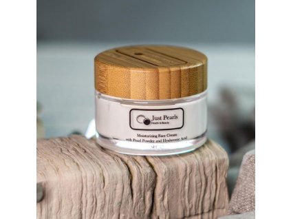 6646696d70ab03 hydratacny pletovy krem s perlovym praskom a kyselinou hyaluronovou spf just pearls 15 ml