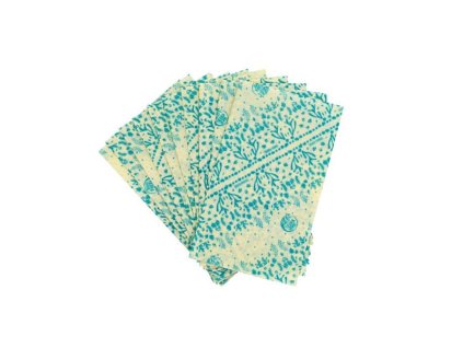 d628ce25577aac voskovany obrusok m 25 x 25 cm tierra verde 1 ks