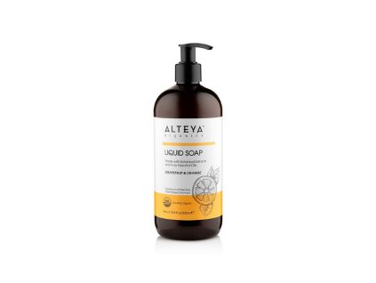 3623dc018afe96 tekute mydlo grapefruit pomaranc bio alteya organics 250 ml