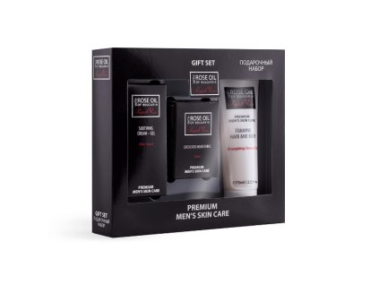 i61fd568e6d883 darcekovy set pre muzov s ruzovym olejom krem po holeni mydlo a sprchovy gel biofresh 1