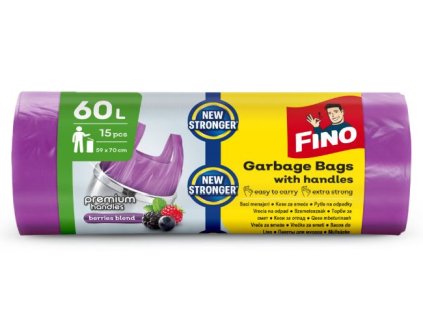 FINO vrecia do koša 59 × 70 cm, 60 l – 15 ks