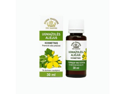 Kozmetický olej s lastovičníkom na bradavice - 30 ml - Herbal Traditions