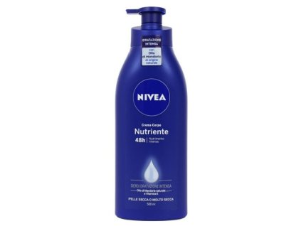 Nivea Nutriente telové mlieko s dávkovačom 500ml