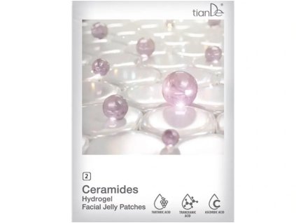 Hydrogélové vankúšiky na pleť s ceramidmi