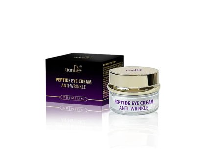 Peptidový krém na očné viečka proti vráskam
