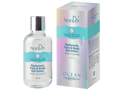 Hyalurónový gél-lotion na tvár a telo s morskými riasami 220 ml