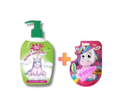 Set 1+1 ZDARMA, Chlapu Chlap Hrozno sprch.gél 236ml + bomba do kúpeľa Roh jednorožca 50g
