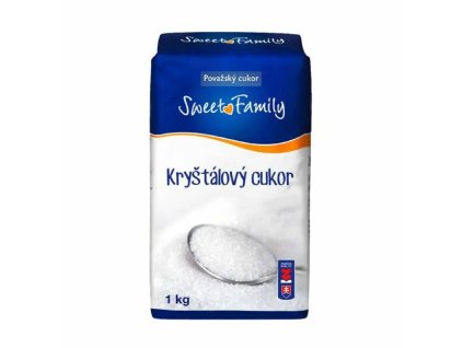 Kryštálový cukor Sweet Family 1 kg