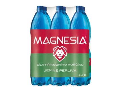MAGNESIA minerálna voda jemne sýtená 6 x 1,5 L