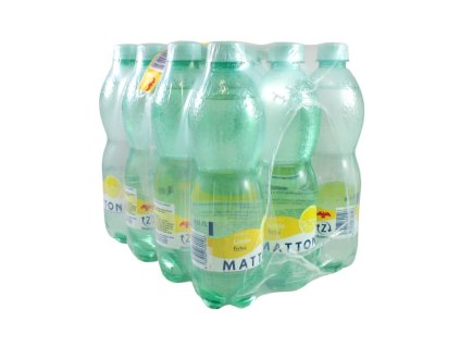 Mattoni minerálna voda citrón 12 x 0,5 l