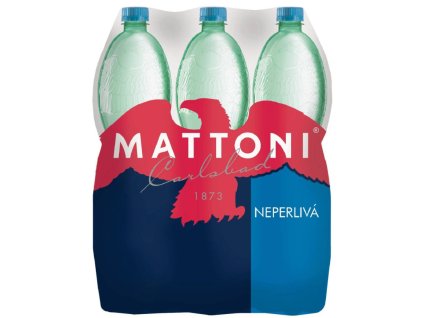 Mattoni minerálna voda nesýtená 6 x 1,5 l