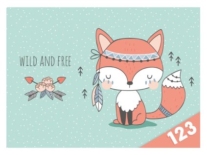 MFP 8021081 Dosky na číslice Fox