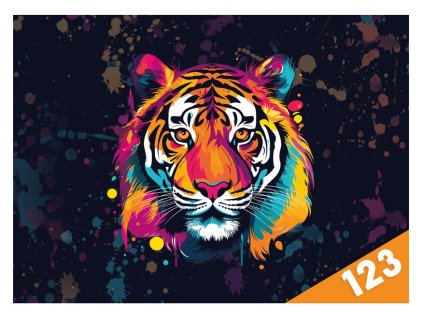 MFP 8021125 Dosky na číslice Tiger