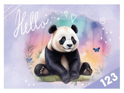 MFP 8021128 Dosky na číslice Panda