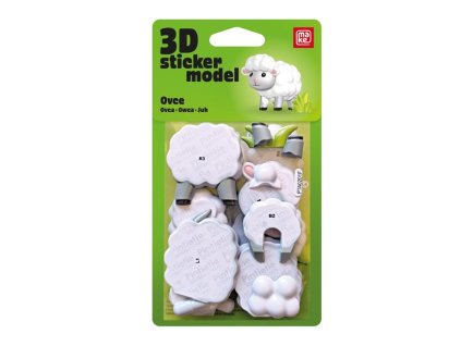 MFP 1042610 3D sticker model ZOO Ovce - MAKE