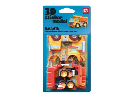 MFP 1042615 3D sticker model stavebný stroje Náklaďák - MAKE