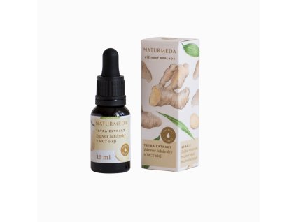 Zázvor lekársky – Tetra bylinný extrakt – 15 ml – Naturmeda