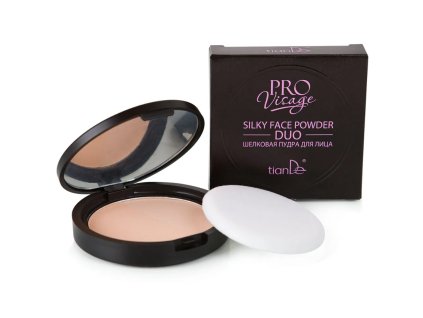 Zamatový pleťový púder Duo