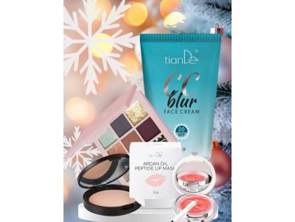 Vianočná sada pre dokonalý make-up s prirodzenou starostlivosťou