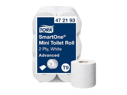 Tork SmartOne Mini toaletný papier T9 2vr. 620útr. (12ks)