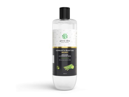 Bergamot a citrónová tráva kúpeľový a telový olej 500 ml - Green idea