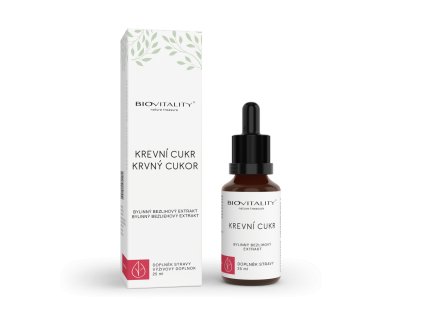 Krvný cukor – bezliehová tinktúra – kvapky 25 ml – Green idea