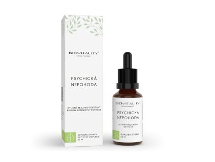 Psychická nepohoda – bezalkoholová tinktúra – kvapky 25 ml – Green idea