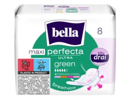 Bella Perfecta Ultra Maxi vložky 8ks Green