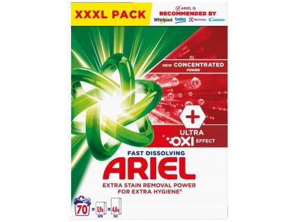 Ariel OXI Effect prací prášok 3,85kg na 70 praní BOX