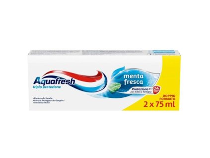 Aquafresh Triple Fresh&Minty zubná pasta 2x75ml