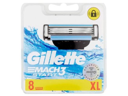 Gillette Mach3 Start náhradné hlavice 8ks