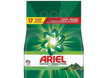 Ariel Mountain Spring prací prášok 1,105kg na 17 praní