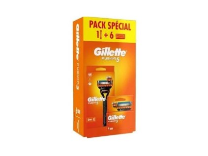 Gillette Fusion5 pánsky strojček + 6 náhradných hlavíc
