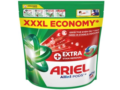 Ariel Extra Stain Removal gélové kapsule na pranie 44ks