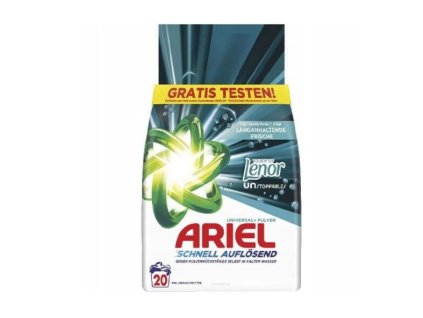 Ariel Universal+Touch Of Lenor prací prášok 1,2kg na 20 praní