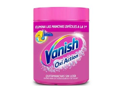 Vanish Oxi Action Ružový 480g prášok na odstraňovanie škvŕn
