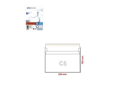Obálky C5 samolepiace - 100 ks